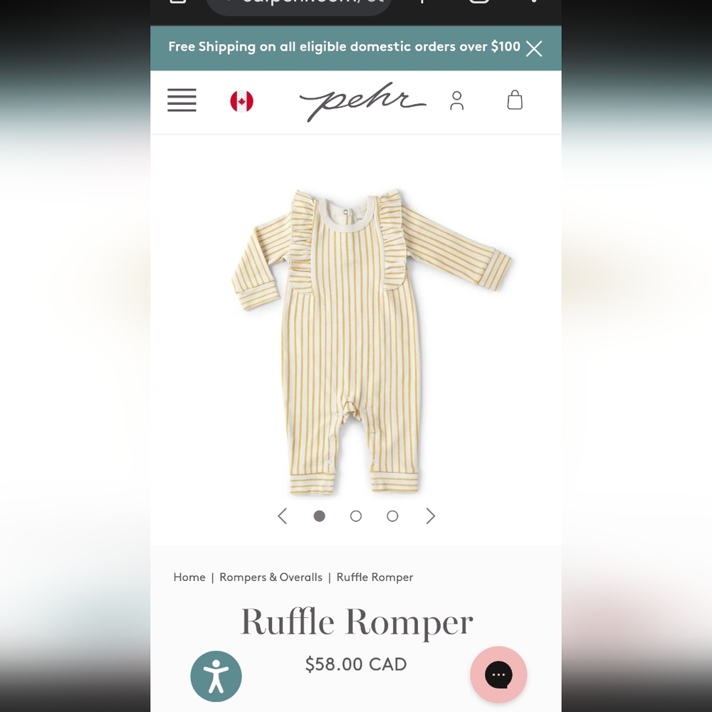 Strips away romper